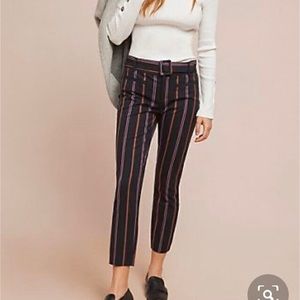 NWT Anthropologie Slim Cropped Pant Size 6